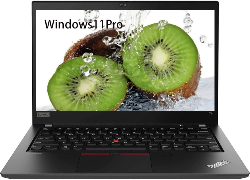 Lenovo Thinkpad T14 Gen 1 Business Laptop, 14-Inch Display, 10th Gen Core i5-10310U, 16GB RAM, 256GB SSD, Webcam, HDMI, Windows 11 Pro (Renewed)