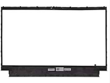 Black Top Case Rear Lid Back Cover &amp; Front Bezel Frame Trim &amp; Screen Hinges Hinge Pair Sets Compatible with Dell Gaming G15 5520 5521 5525 G15-5520 G15-5521 G15-5525 Laptop