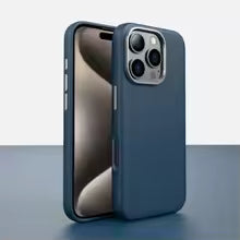 Luxury Business Metal Camera PU Leather Magnetic Case For iPhone 17 16 15 14 Pro Max Magsafe Wireless Charge Shockproof Cover