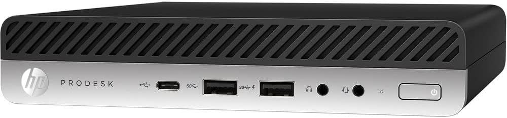 HP ProDesk 600 G4 Mini Desktop PC, Intel Core i5-8500T 6, 16GB RAM, 512GB SSD,Windows 11 , (Renewed)