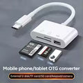 OLAF 3 in 1 USB Type C Card Reader To SD TF Memory Card Reader USB C Card Adapter For Macbook iphone Samsung Flash Drive Disk