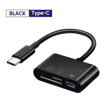 OLAF 3 in 1 USB Type C Card Reader To SD TF Memory Card Reader USB C Card Adapter For Macbook iphone Samsung Flash Drive Disk