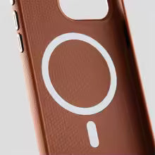 Luxury Business Metal Camera PU Leather Magnetic Case For iPhone 17 16 15 14 Pro Max Magsafe Wireless Charge Shockproof Cover