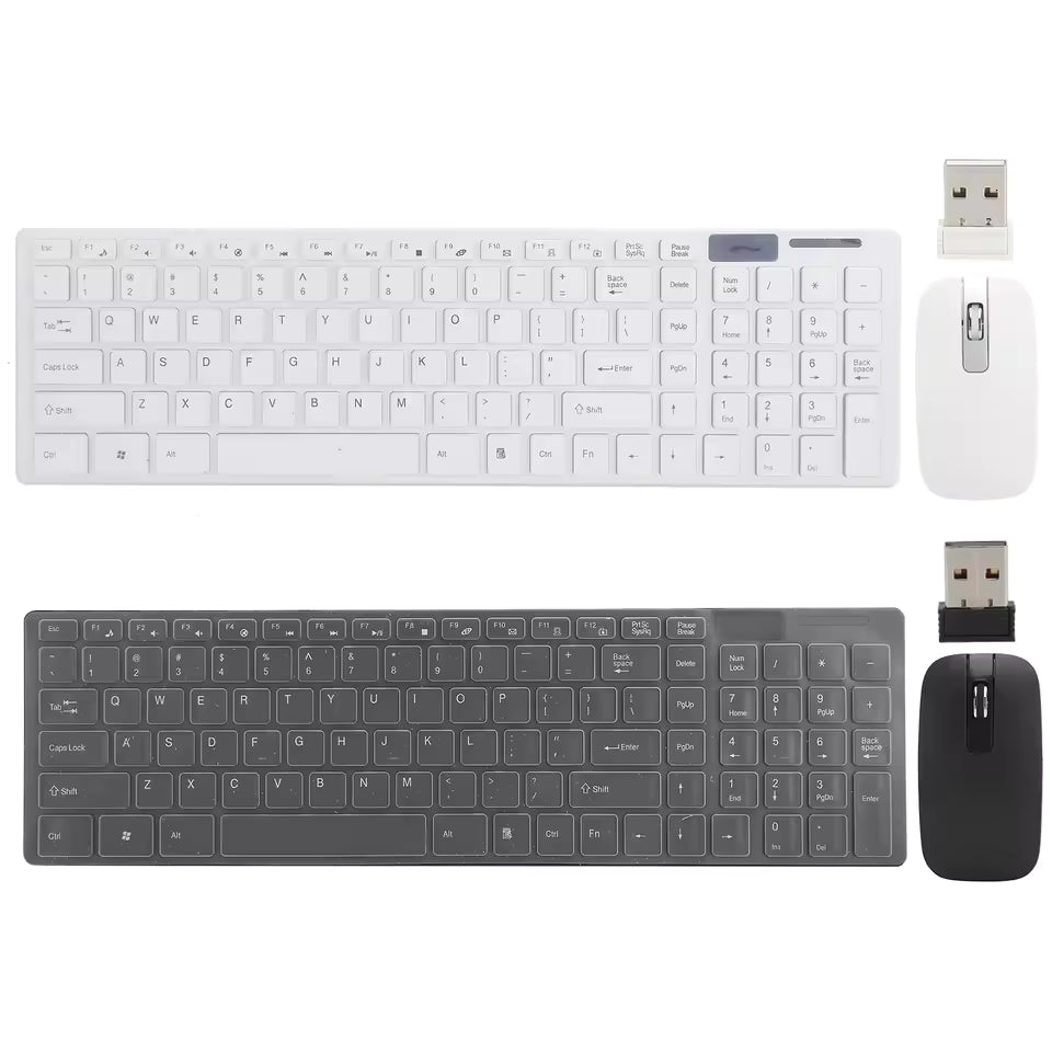 Keyboard and Mouse Wireless 10m Remote Connection Mouse and Keyboard Set for Notebooks for Tablet Computers for Smart Phones