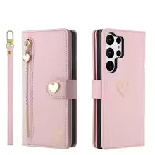 Zipper Cards Solt Wallet Leather Case For Samsung Galaxy S26 Ultra S25 S24 S22 Plus S21 FE A16 A26 A36 A56 A34 A54 Purse Cover