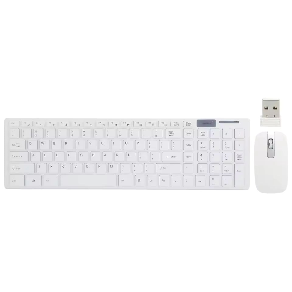 Keyboard and Mouse Wireless 10m Remote Connection Mouse and Keyboard Set for Notebooks for Tablet Computers for Smart Phones