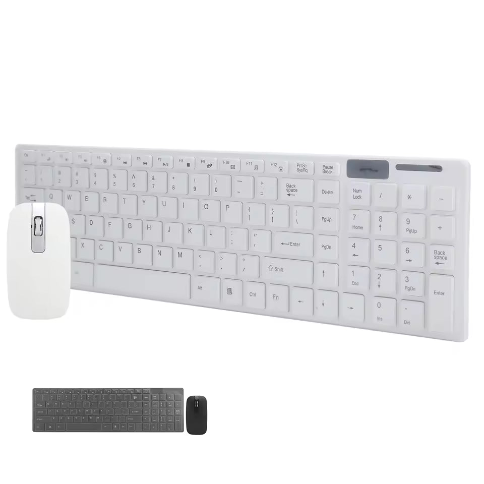 Keyboard and Mouse Wireless 10m Remote Connection Mouse and Keyboard Set for Notebooks for Tablet Computers for Smart Phones