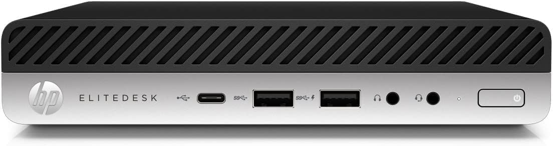 HP EliteDesk 800 G3 - Tiny Intel(R) - Core i5 7500- 8 GB - 256 GB - WIN 11 (Renewed)