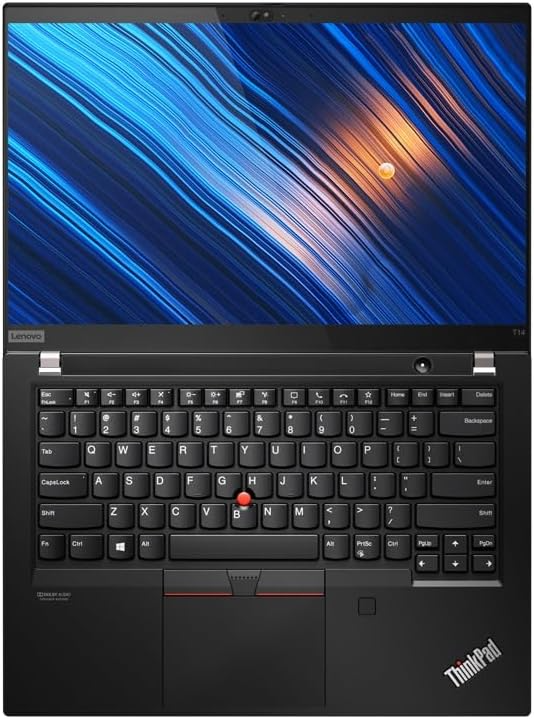 Lenovo Thinkpad T14 Gen 1 Business Laptop, 14-Inch Display, 10th Gen Core i5-10310U, 16GB RAM, 256GB SSD, Webcam, HDMI, Windows 11 Pro (Renewed)
